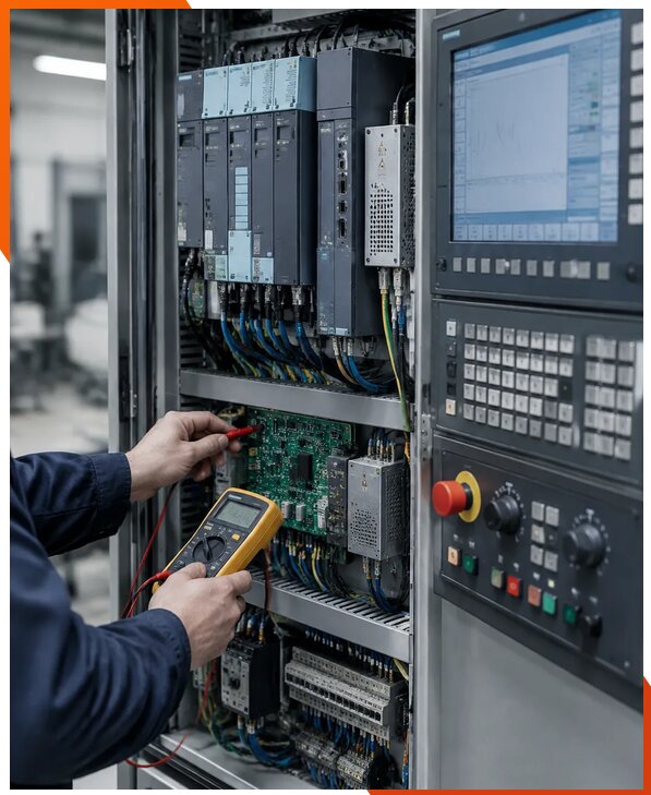 Ремонт систем ЧПУ Siemens в Луге